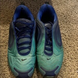 Nike Gradient Blue and Teal Sneakers